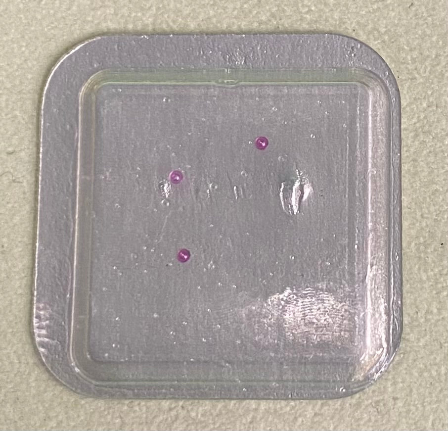 Rolex Caliber 1120 Part #6619-1 Jewel For Pallet Fork Lower
