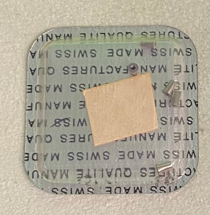 Rolex Caliber 1530 Part #7823-1 Foot (Train Wheel Bridge)