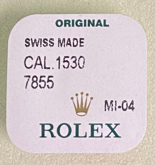 Rolex Caliber 1530 Part #7855 Balance w/ Timed Hairspring