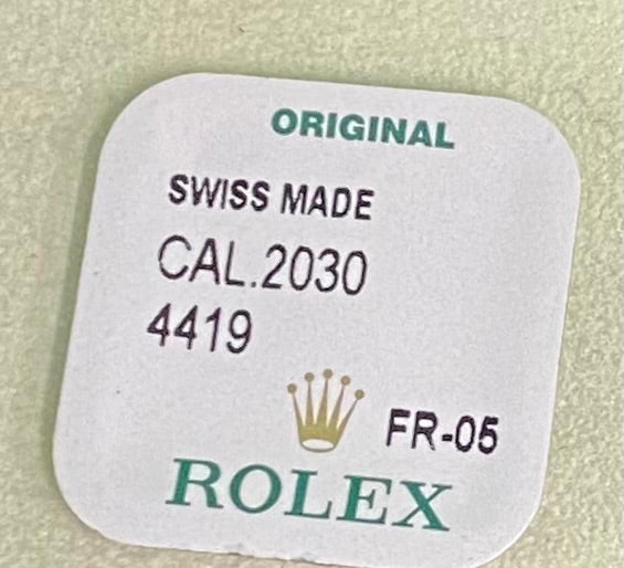 Rolex Caliber 2030 Part #4419 Mainspring Standard