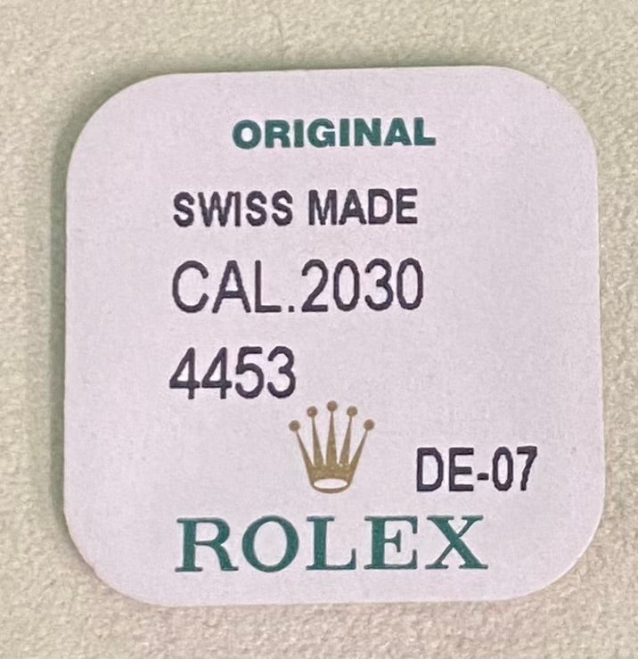 Rolex Caliber 2030 Part #4453 Setting Wheel