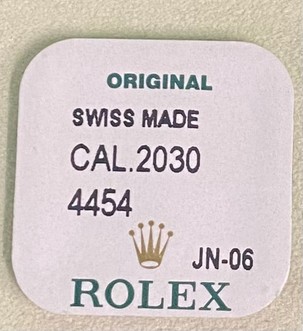 Rolex Caliber 2030 Part #4454 Intermediate Setting Wheel