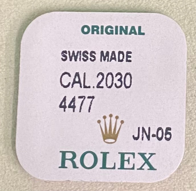 Rolex Caliber 2030 Part #4477 Pinion- Oscillating Weight