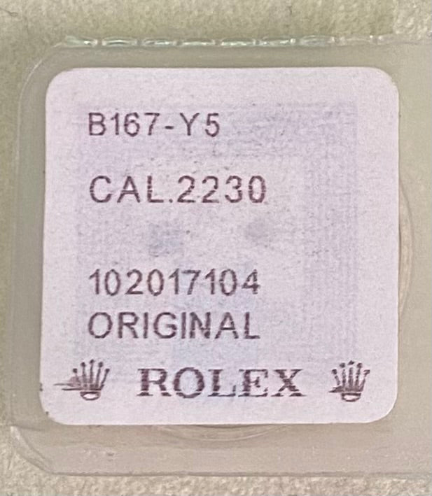 Rolex Caliber 2230 Part #167 Screw