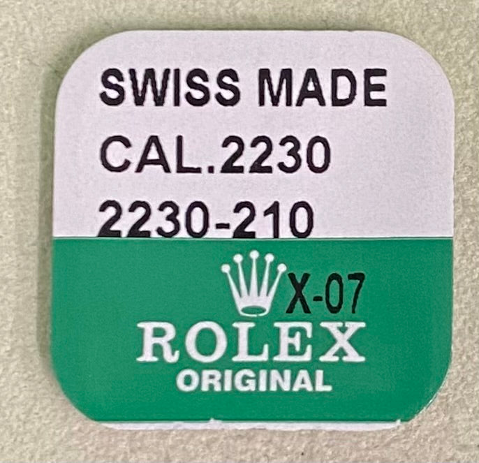 Rolex Caliber 2230 Part #210 Crown Wheel
