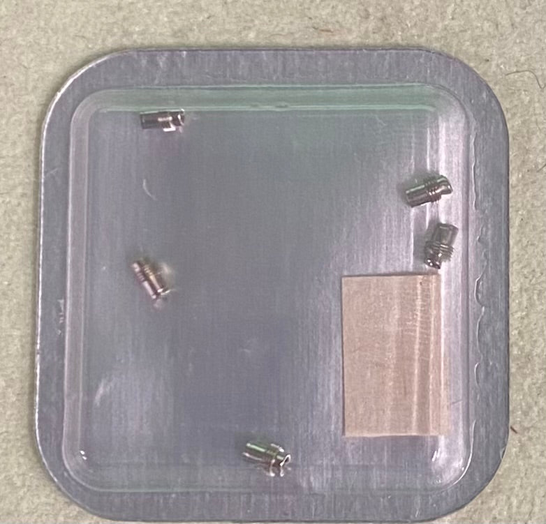 Rolex Caliber 3135 Part #7120 Taped Foot Balance Bridge