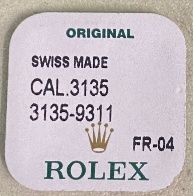 Rolex Caliber 3135 Part #9311 Jewel, Barrel Arbor Lower
