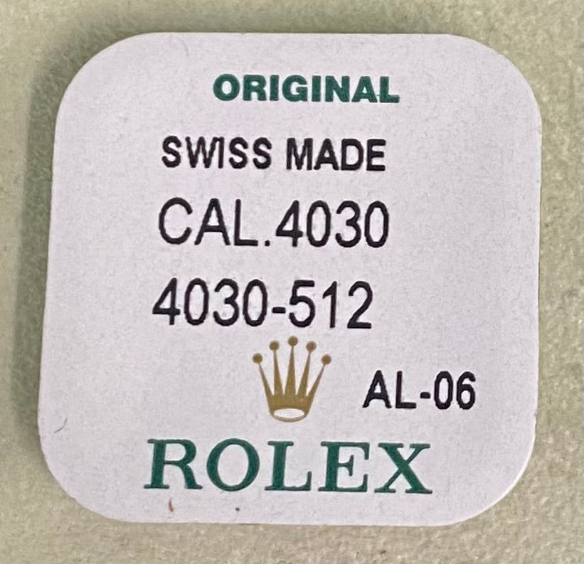Rolex Caliber 4030 Part #512 Driving Wheel For Crown Wheel